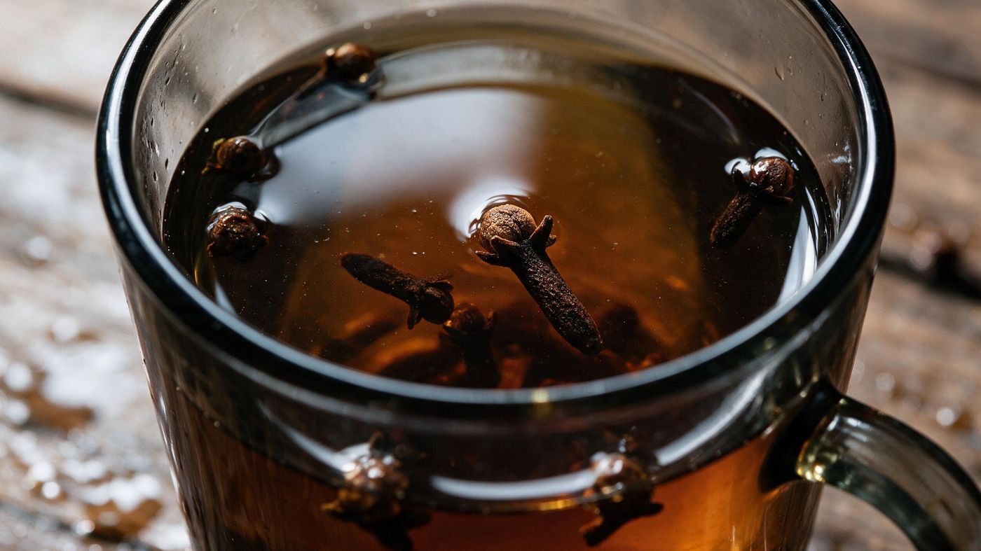 Le clou de girofle entier libère lentement son parfum dans les boissons chaudes et les bouillons
